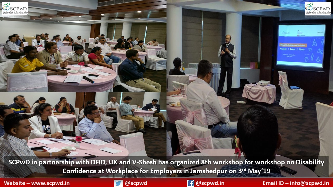 Disability Confidence Workshop in Jamshedpur - 3rd May'19
